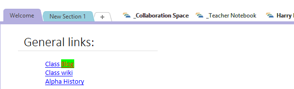 collaborative OneNote