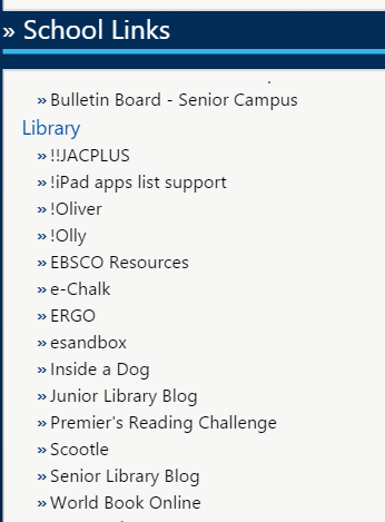 Library links